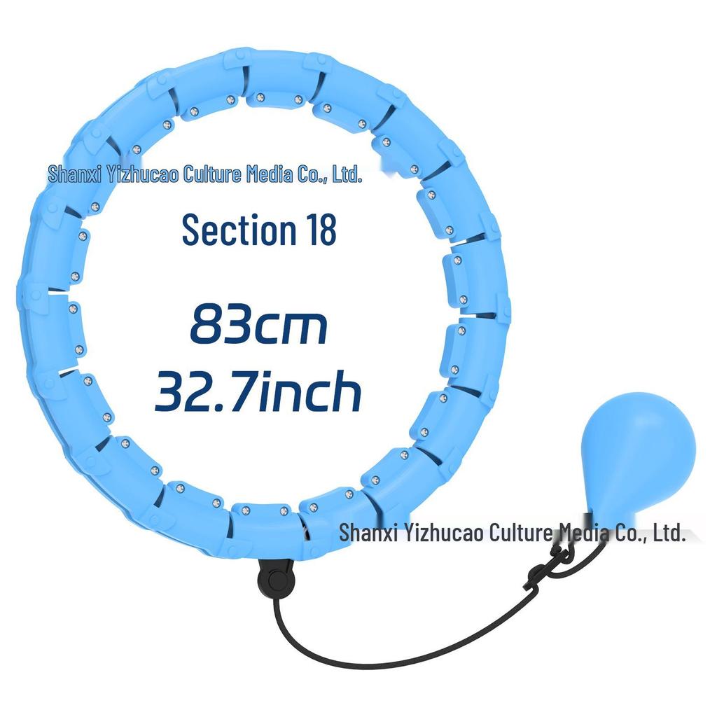 Intelligenter, abnehmbarer Hula-Hoop-Reifen für Frauen – Bauchweg-Effekt, taillenschonendes Fitnessprogramm