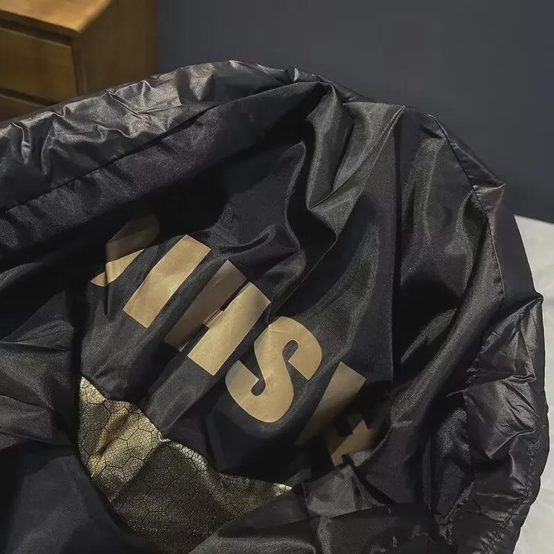 2023 Unisex Schwarze Glänzende Waschbare Daunenjacke - Kältebeständiger & Warmer Wintermantel