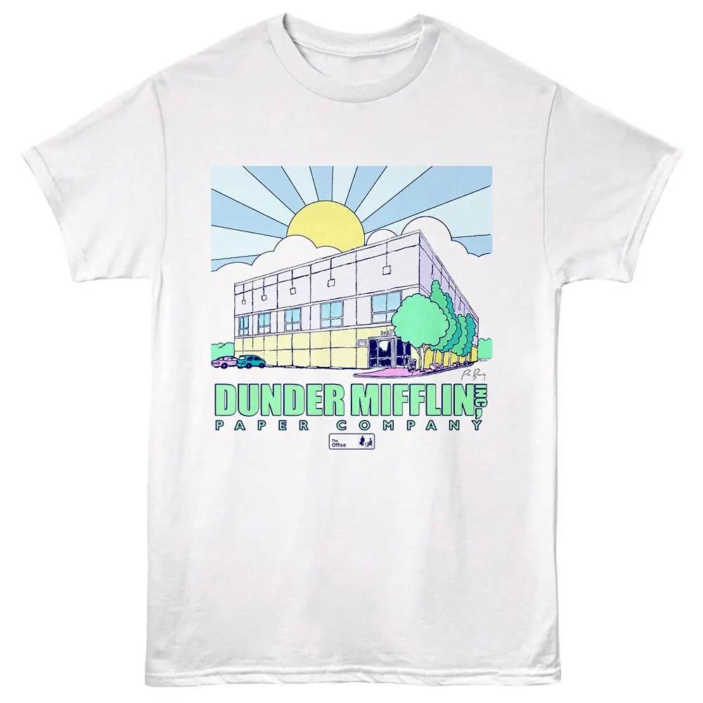 The Office Dunder Mifflin Building Men s T Shirt 4XL