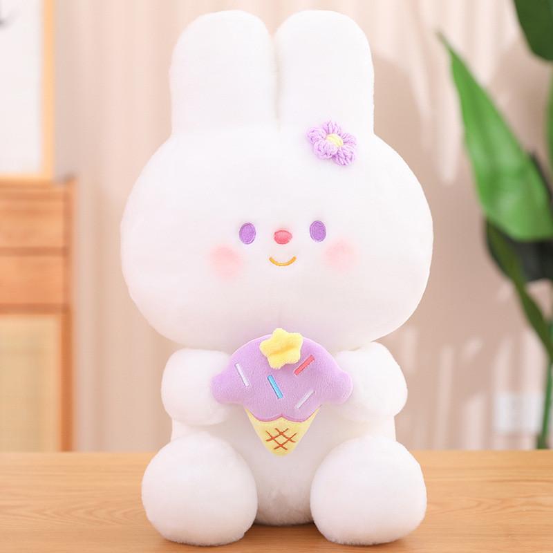 Sweet Cute Bunny Plush Toy Cushion For Girls Stuffed Doll Pillow Dolls Gift