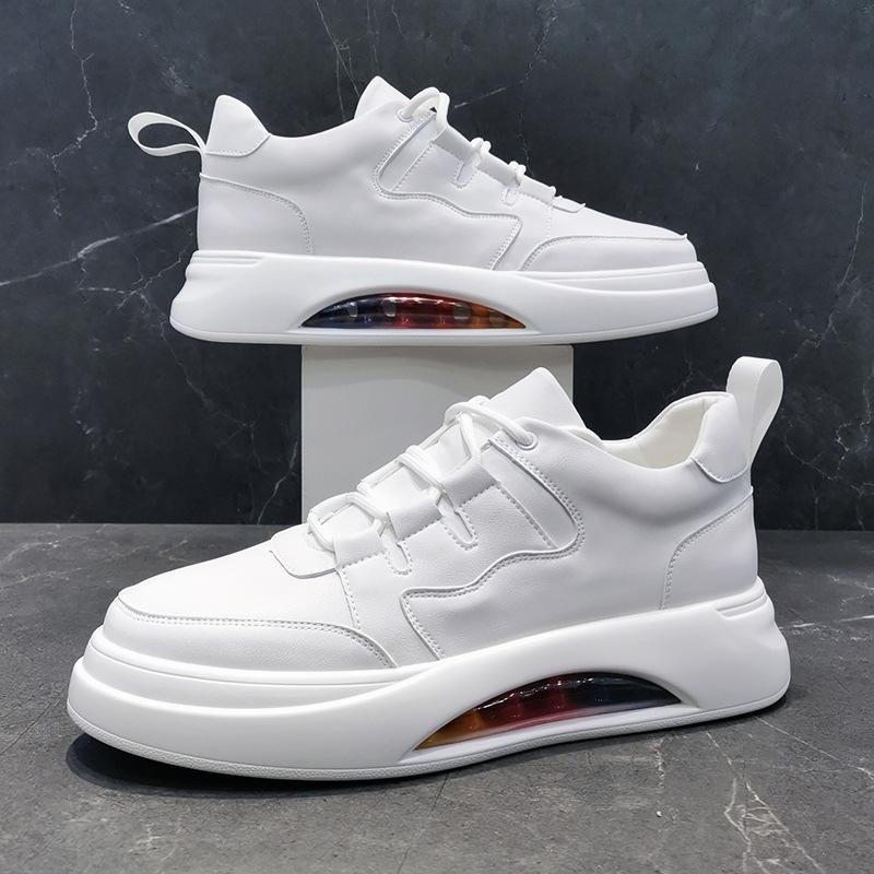 Men's Board Shoes Trendy Fashion Men's Shoes Little White Shoes Spring and Summer New Air Cushion Soft Sole Wenzhou Shoes Live Broadcast