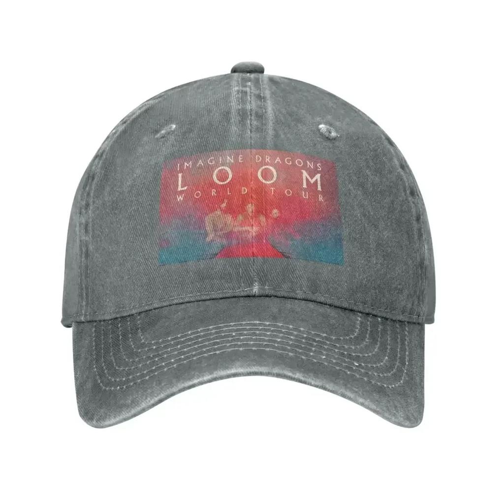 Loom Tour New Album Unisex Women Baseball Caps Imagine Dragons Band Distressed Denim Caps Hat Workouts Gift Snapback Cap