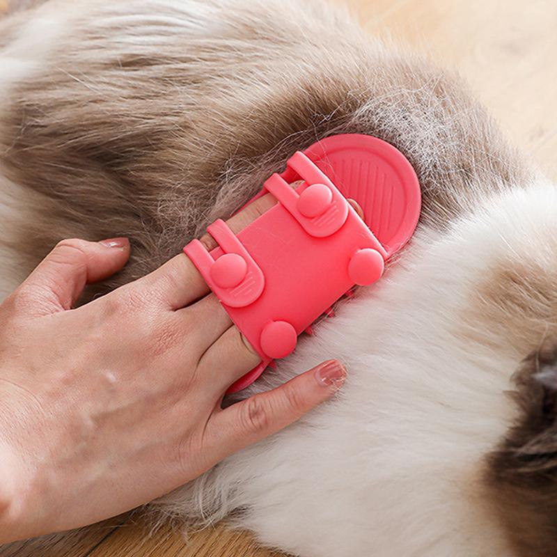 Cat Scratcher Massager Comb Pets Table Corner Scrape Hair Brush Remove Hair Comb Kitten Care Accessories