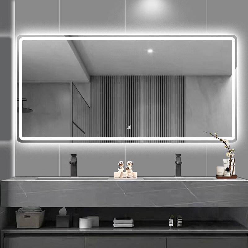 Yuzhuxun LED Wall-Mounted Bathroom Mirror