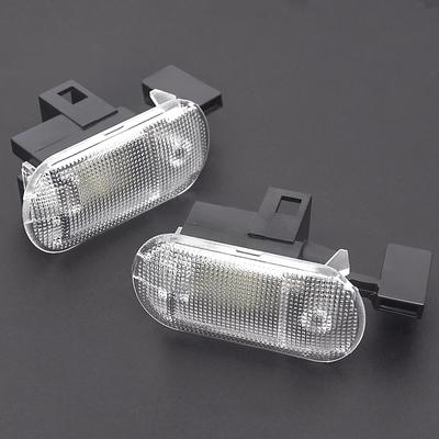 2 Stück weiße LED-Handschuhfach-Licht-Gepäckleuchte für VW Bora Jetta Golf MK4 Variant Caddy Passat B5 B5.5 Touareg Touran