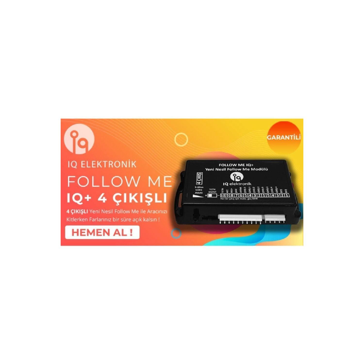 

Follow Me Home 4-выходной модуль фар и противотуманных фар Iq Elektronik