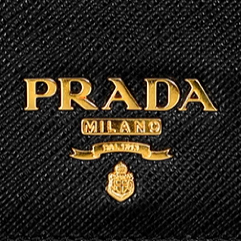 Prada 1mc025 Qwa F0002 Saffiano Logo Card Holder