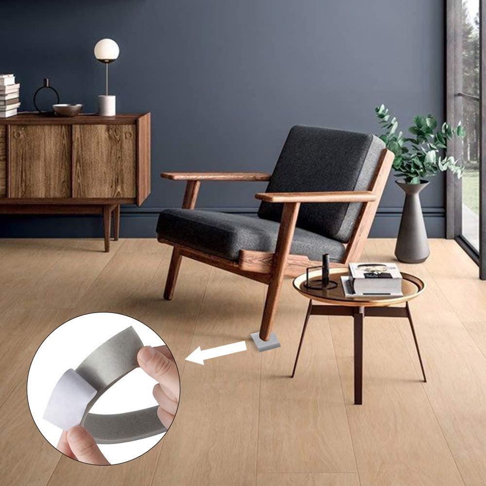 2M Sponge Foam Seal Strip Tape Adhesive Anti Collision Soundproof Weather Stripping for Doors Windows Furniture Protection