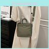 Fashion Casual Tote Bag Women 2023 New Autumn Winter Vintage Nylon Small Square Bag High-end Sense Shoulder Bag