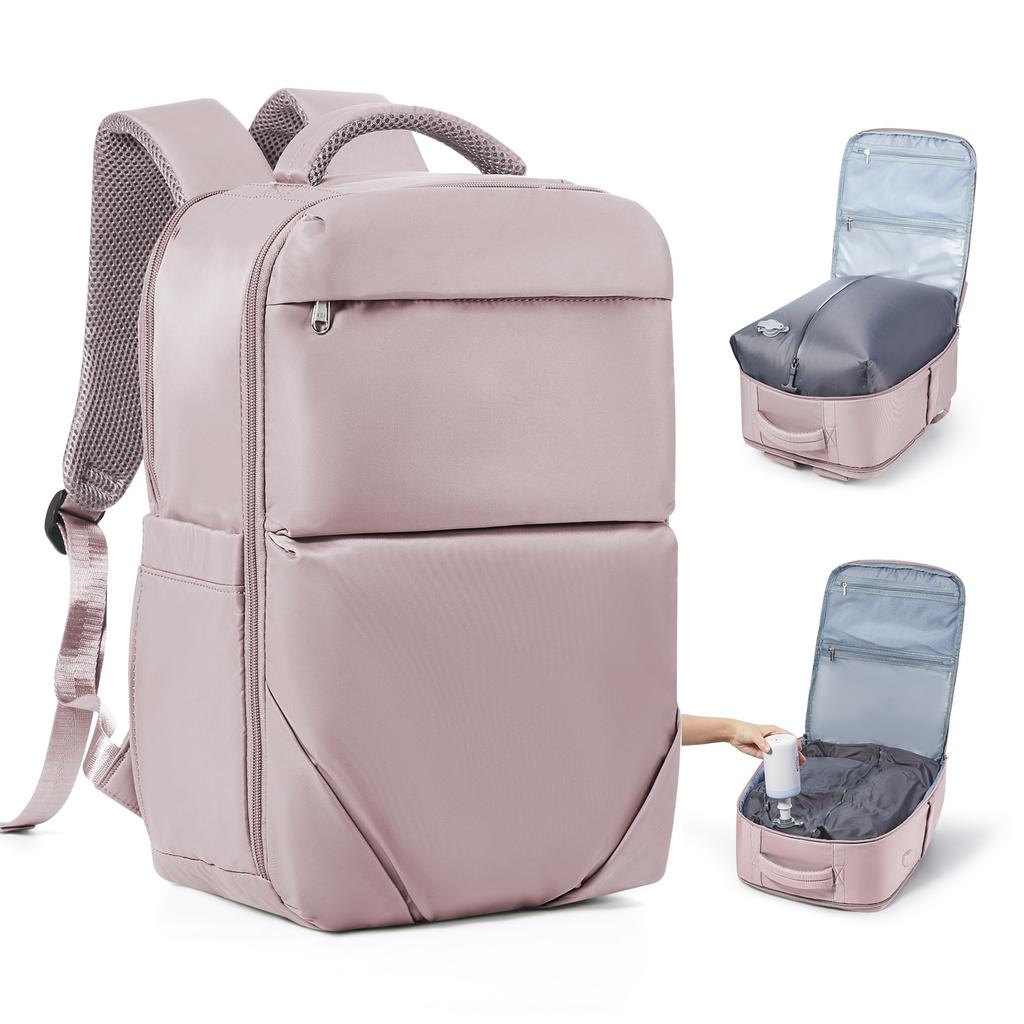 Wanderrucksack mit großem Fassungsvermögen und Vakuum-Kompressionsfach, langlebiges Nylon, ideal für Damen-Reiserucksack, Air-Rucksack