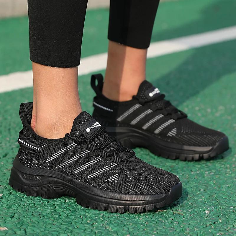 Men'S And Women'S Casual Sports Shoes Comfortable Walking Shoes Lightweight Loafers Breathable Mesh Upper Sommer Outfits Damen