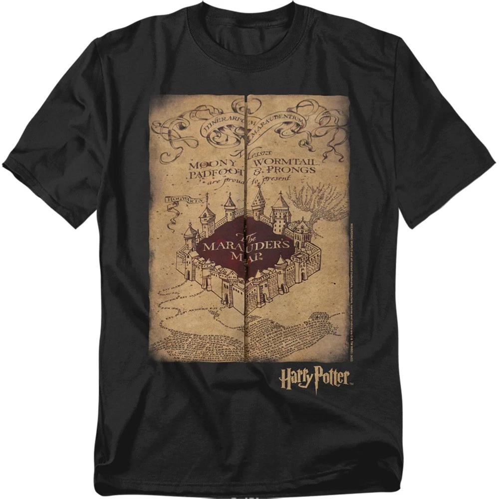 Harry Potter - Marauders Map - Adult T-Shirt L