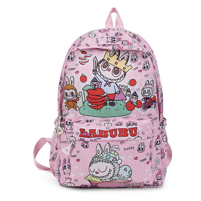 Children's Backpack Female Cute Lightweight Nylon Backpack Primary School Students 1-6 Grades School Bag
