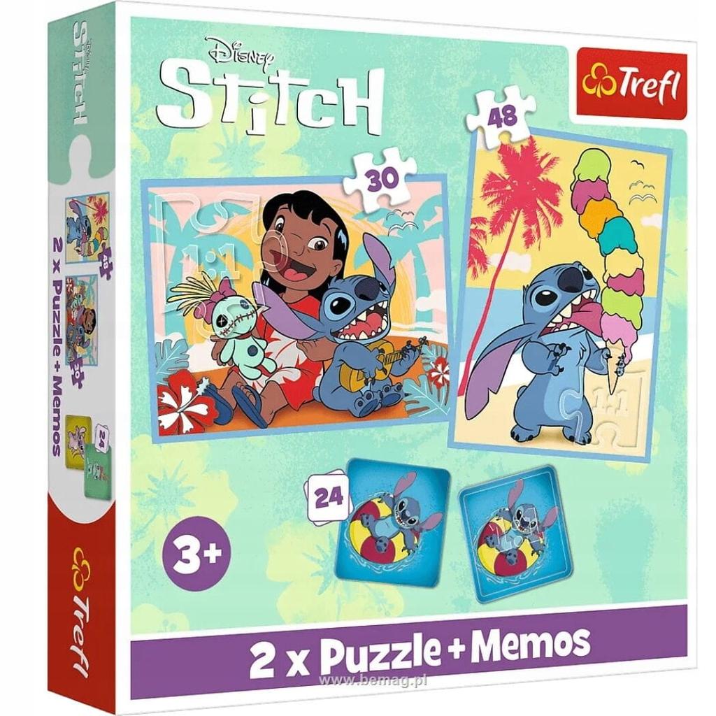 Puzzle + Memo Lilo I Stitch 3+ Trefl