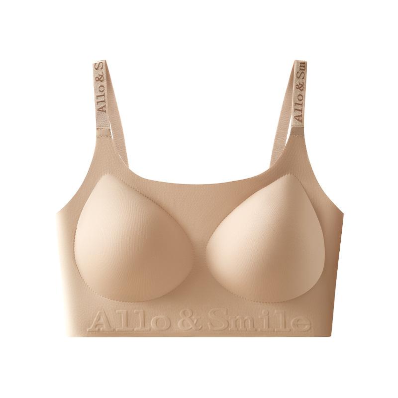 Female Fixed Cup Holder Chest Thin Anti Droop Lifting Widened No Trace Invisible Underwear