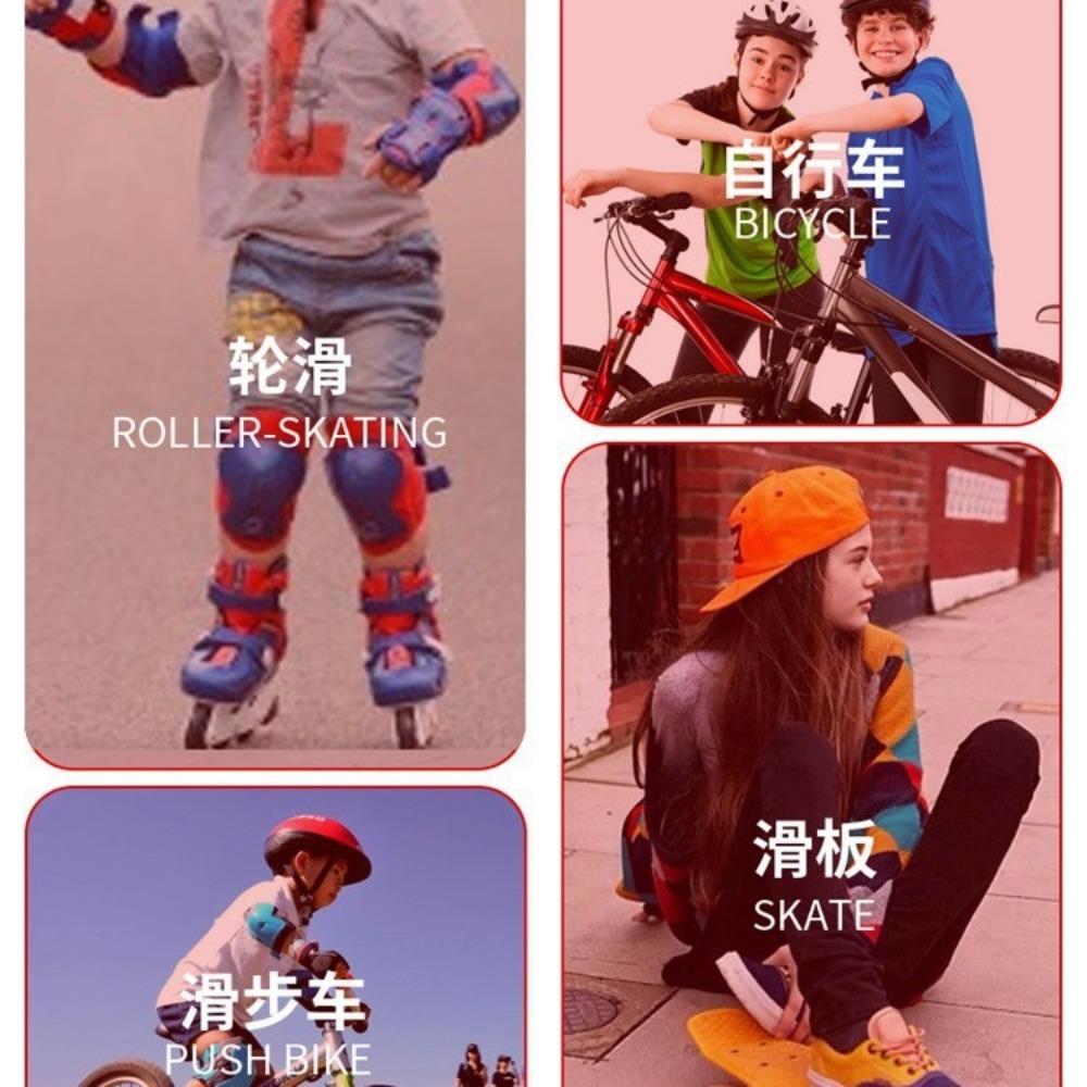 Kids MTB Road Bike Helmets Ultralight Safe Cycling Children Helmet Breathable Head Protector Outdoor Sports Gears Set