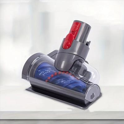 Anti-Tangle Mini Motorized Brush Head for Dyson V7 V8 V10 V11 V15 Vacuum Cleaner Part,Suitable for Sofas, Beds, Car Seats