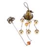 Retro Metal Wind Chime 6 Bells Vintage Butterfly for Outdoor Garden Patio Home Decor