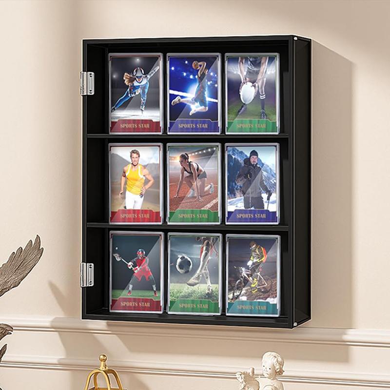 4~12pcs Card Protection Cover Cards Storage Supplies Acrylic Transparent MIni Photo Frame Display Holder Home Decoration TMZ