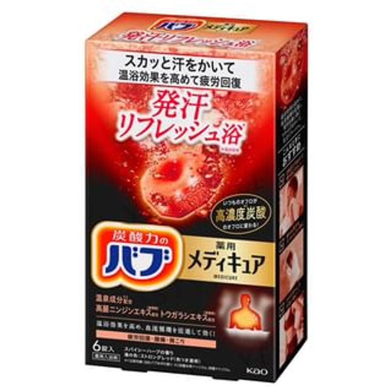 Kao - Bub Medicure Sweat Refreshing Bath Salt Tablet 6 pcs