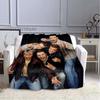 Irland Westlife Klassisches Poster Gedruckte Decke, Überwurfdecken, für Sofa Bett Büro Auto, Geburtstagsgeschenk,Decke
