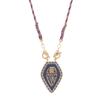 Tarot Card Necklace, Retro Artistic Color Pendant Necklace, Women's Fashion Gold-plated Color Preservation