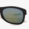 Puma Pu0016sa 001 Square Horn Rimmed Mirror Asian Fit Lightweight Sunglasses