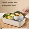 TAFUCO 316L Stainless Steel 2-Layer Divided Lunch Box