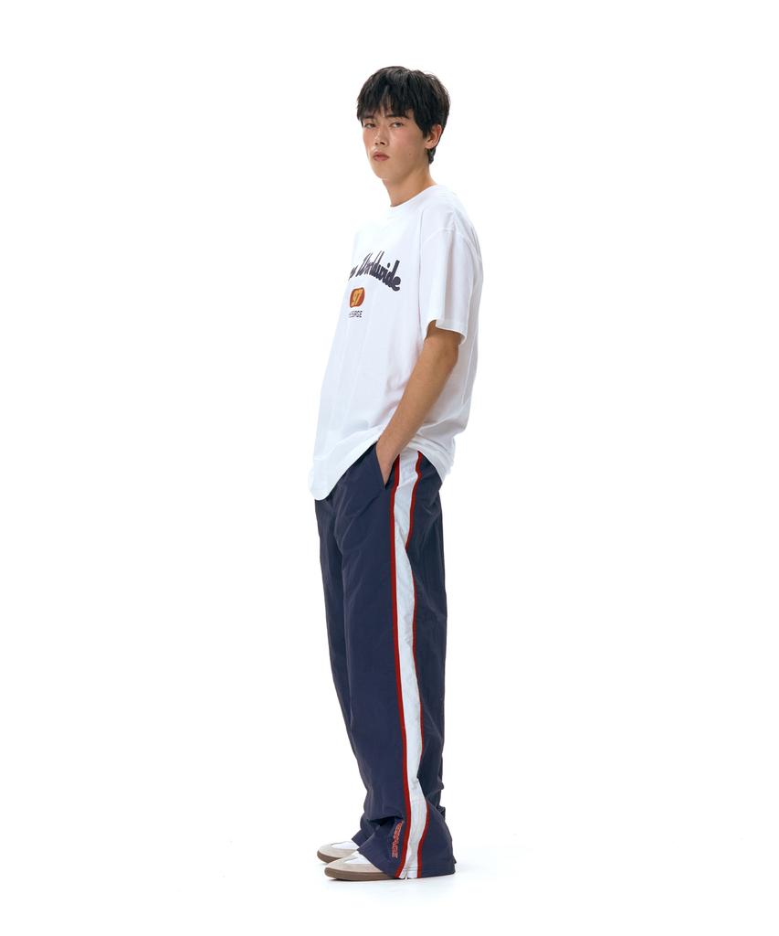 AMES-WORLDWIDE Side Line Track Pants Navy (Am2Esupa10A)