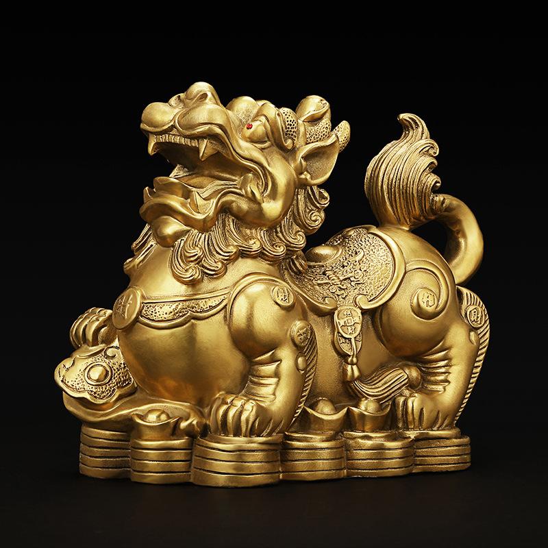 1 Par Pengar Koppar Modiga Prydnader Metalldekorationer Piqiu Prydnad Hem Vardagsrum Inflyttningspresenter