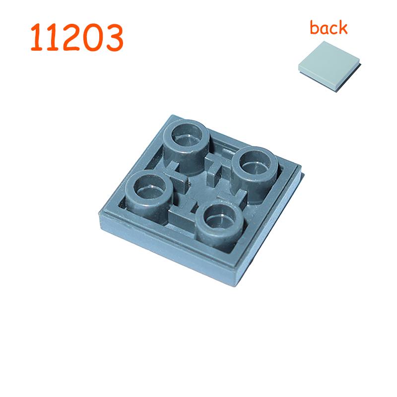 11203 Size 2x2 Reverse Light Panel Building Blocks Moc 2*2 Bricks Assemble Particles Smooth DIY Educational Creative Toy for Kid