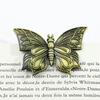 Paper Clip Vintage Book Clip Bronze Metal Insect Bookmark Butterfly Bookmarks  School Supply