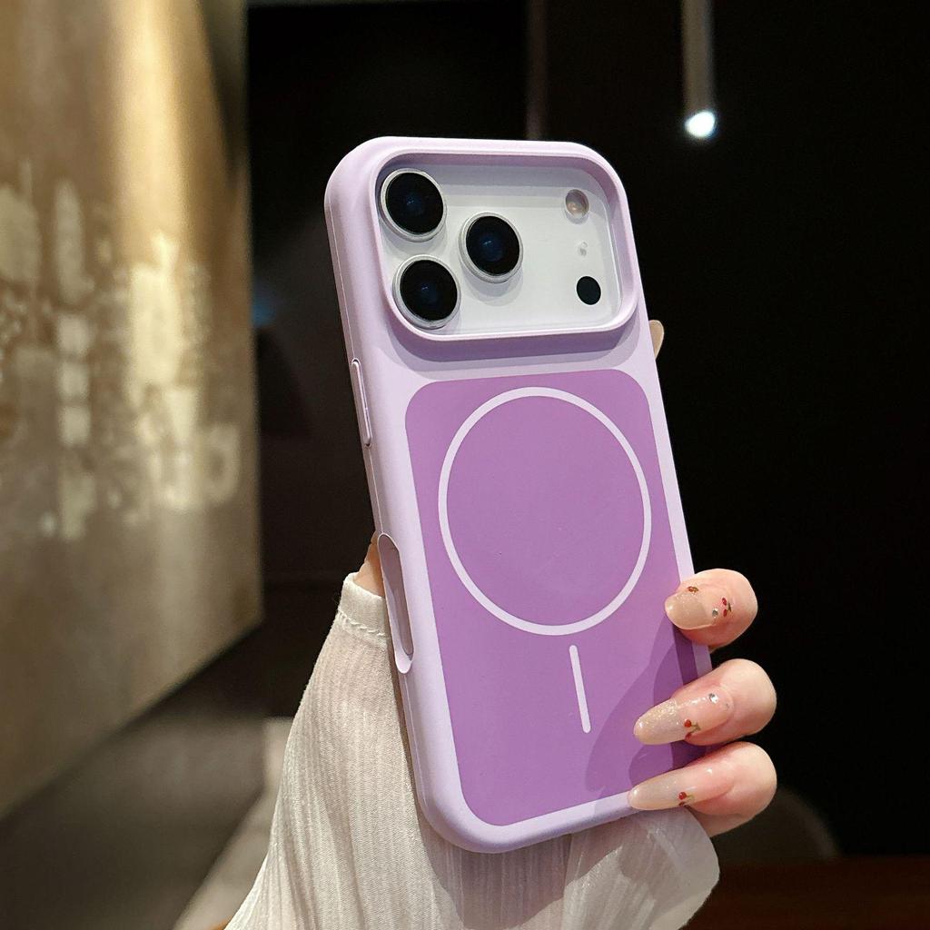 Women's Full Coverage Liquid Silicone Magnetic Case for Apple iPhone 17 Pro Max with Drop Protection