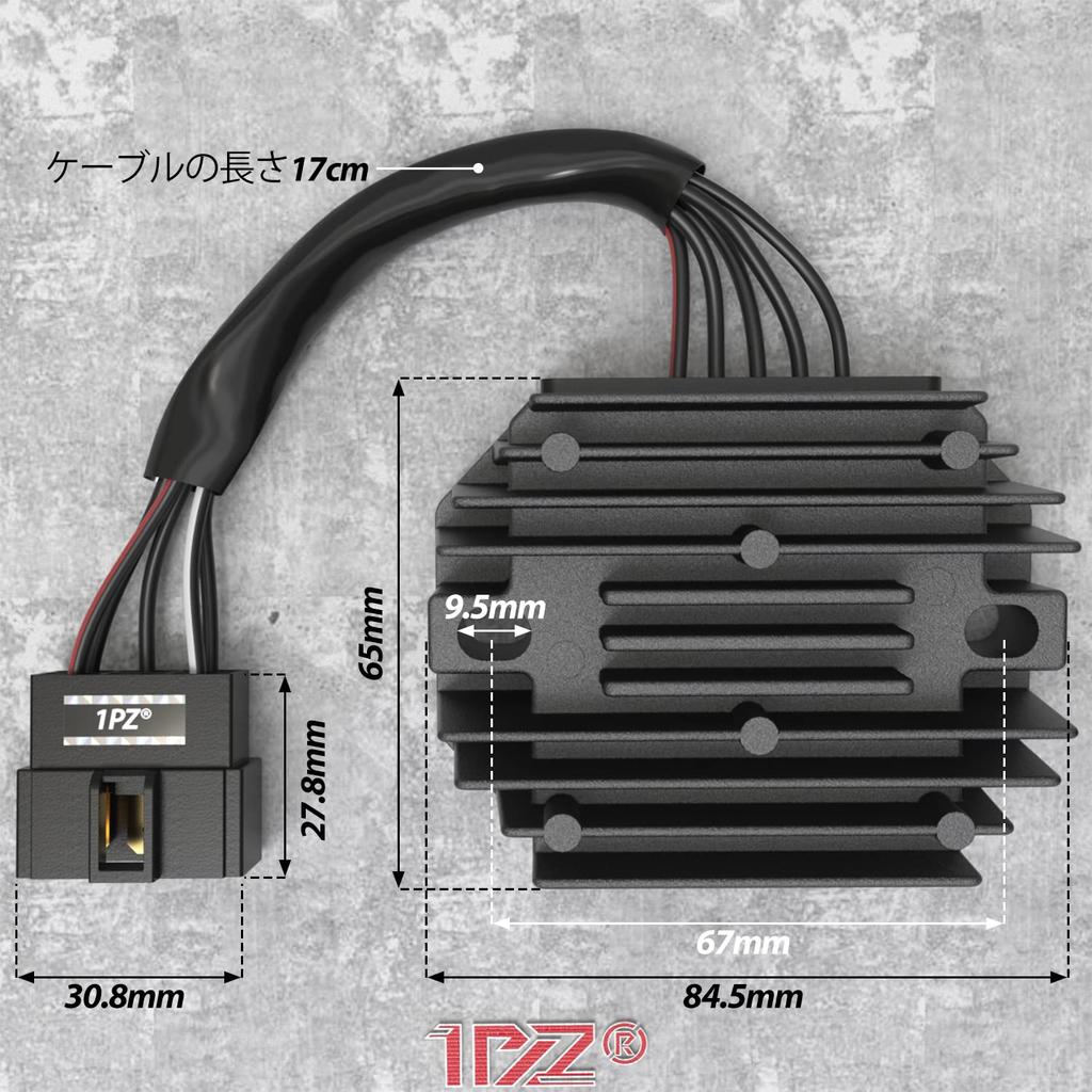 1PZ JP4-RL6 5 Pin 14v-15v Regler Suzuki Skywave 250 CJ41A CJ42A Skywave 400 CK41A