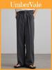 Lktm Men Casual Pants With Pleated Design For Summer Teen Style