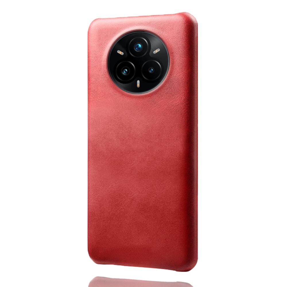 For Realme 14 Pro+ 5G Case Calf Texture PU Leather Hard PC Protective Phone Cover