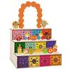 Wooden Day of Dead Ofrenda Box DIY Ornaments Mexican Fiesta Party Decor Home Kitchen Decor Flower Mexican Dead Shadow Box