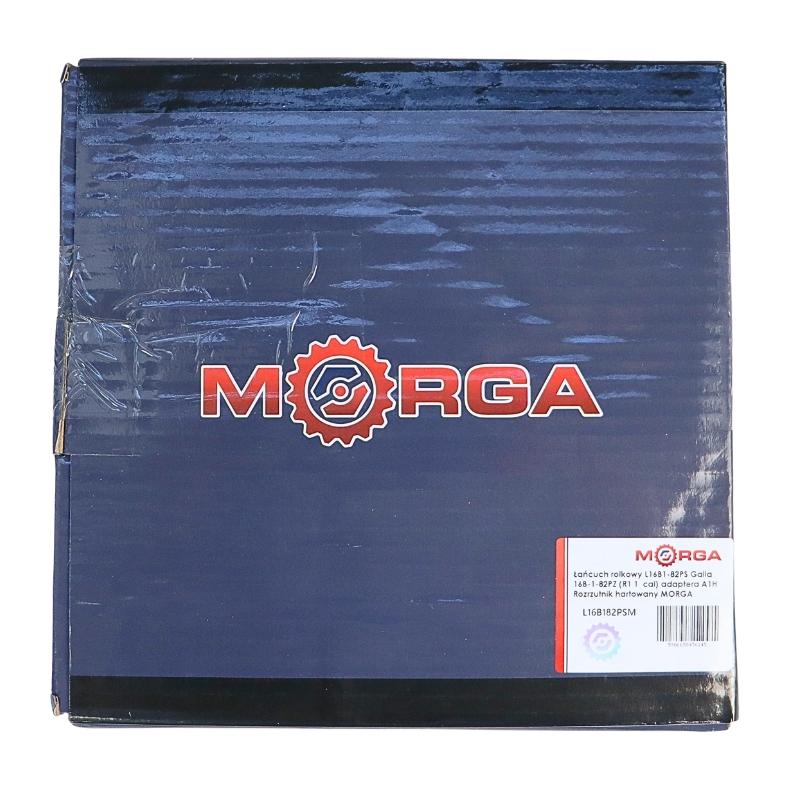 Roller chain L16B1-82PS Galla 16B-1-82PZ (R1 1 inch) adapter A1H Hardened spreader MORGA