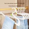 Multifunctional Non-Slip Clothes Hanger: Plastic Pants Rack & Drying Support