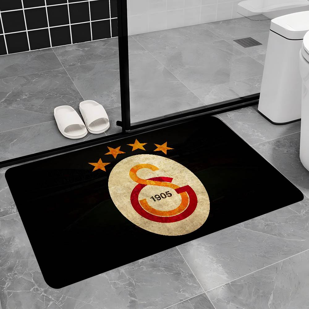 G-Galatasaray Vivid Door Mat Cheaper Anti-slip Modern Living Room Balcony Printed Bedside Mats
