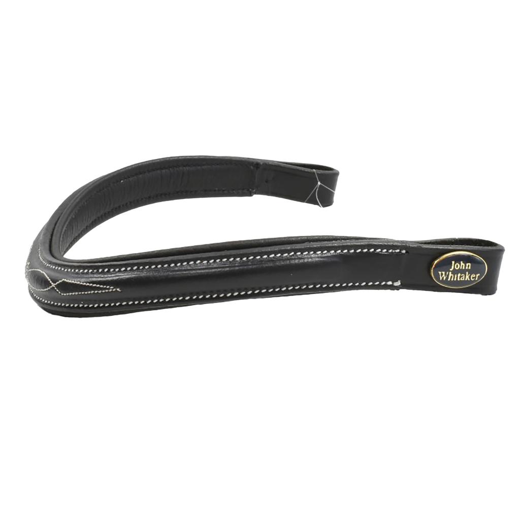 John Whitaker Pick N Mix Leather Raised Logo Horse Browband