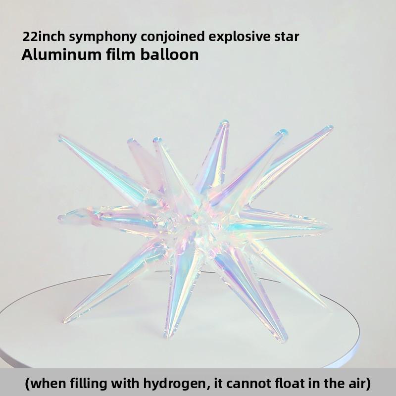 Large Crystal Christmas Inflatable Balloon Festive Decor For Holiday Celebrations