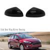 Rear View Mirror Cover Trim Side Door Wing Mirror Housing For Ford Fiesta MK8 2019-2024