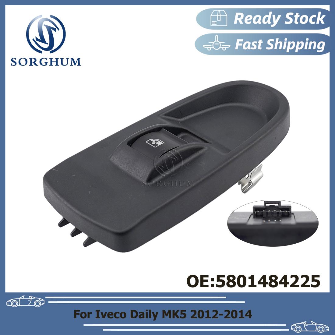 

СОРГО электрический переключатель стеклоподъемника кнопка регулятора стеклоподъемника для Iveco Daily OEM 5801484223 5801484225 автомобиля 5801484225