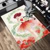 Rose Princess Pattern Area Rug, Office Carpet Indoor Outdoor Entrance Doormat, Non-Slip Soft And Comfortable, Living Room, C122022