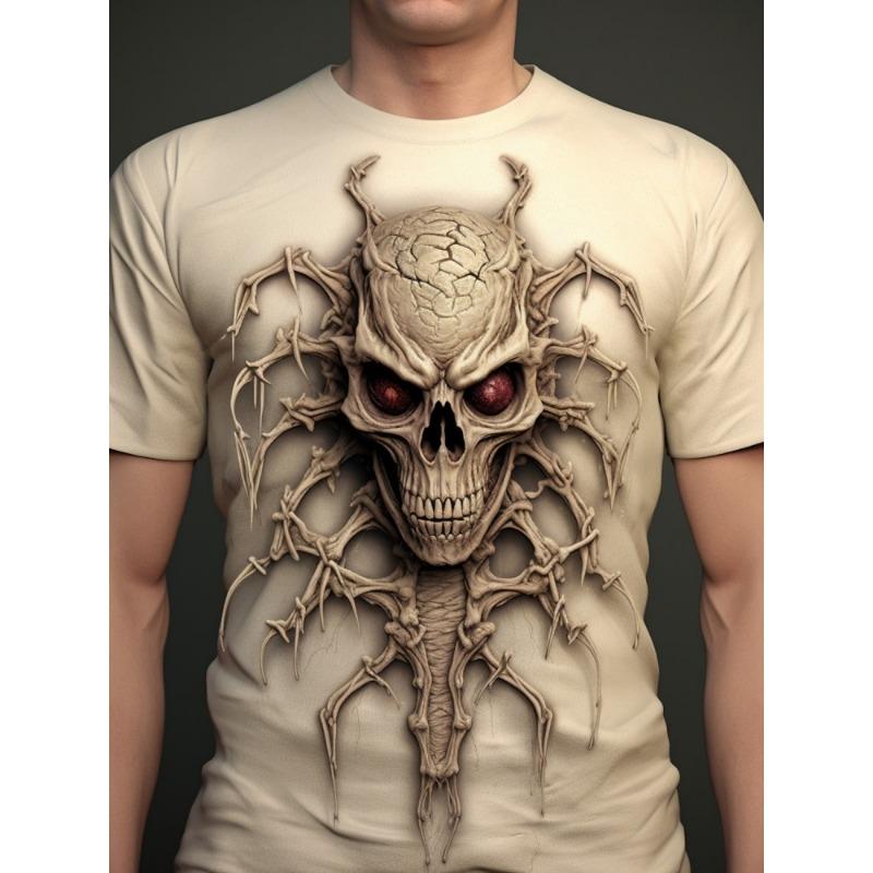 3D Duck Print Men's T-shirt Summer Daily Casual Men Loose Comfortable Short Sleeve Outdoor Street Men Sports Short Sleeve Top