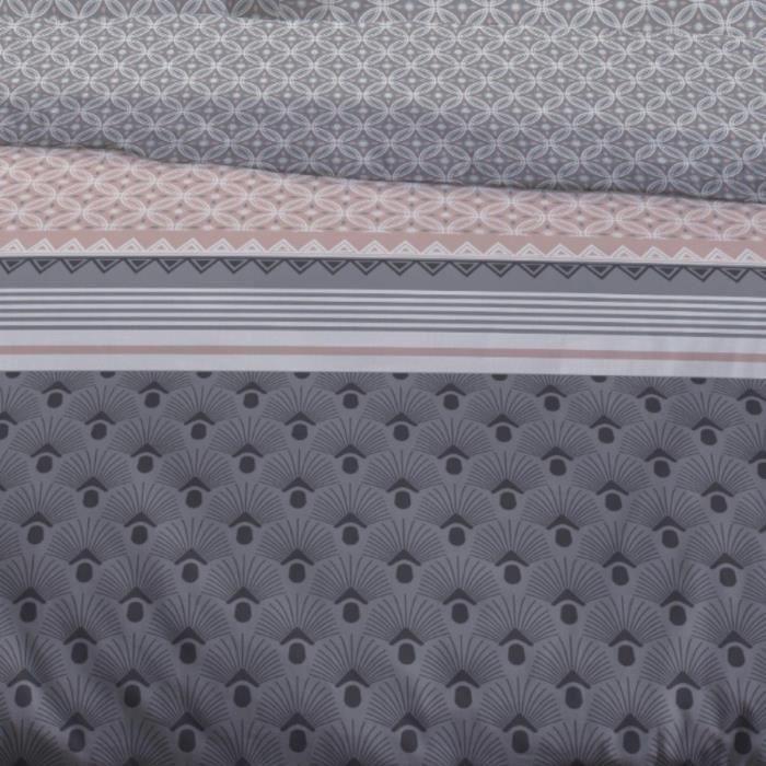 Parure de lit 2 personnes - TODAY - Sunshine 15.36 - 220 x 240 cm - 100% Coton imprimé