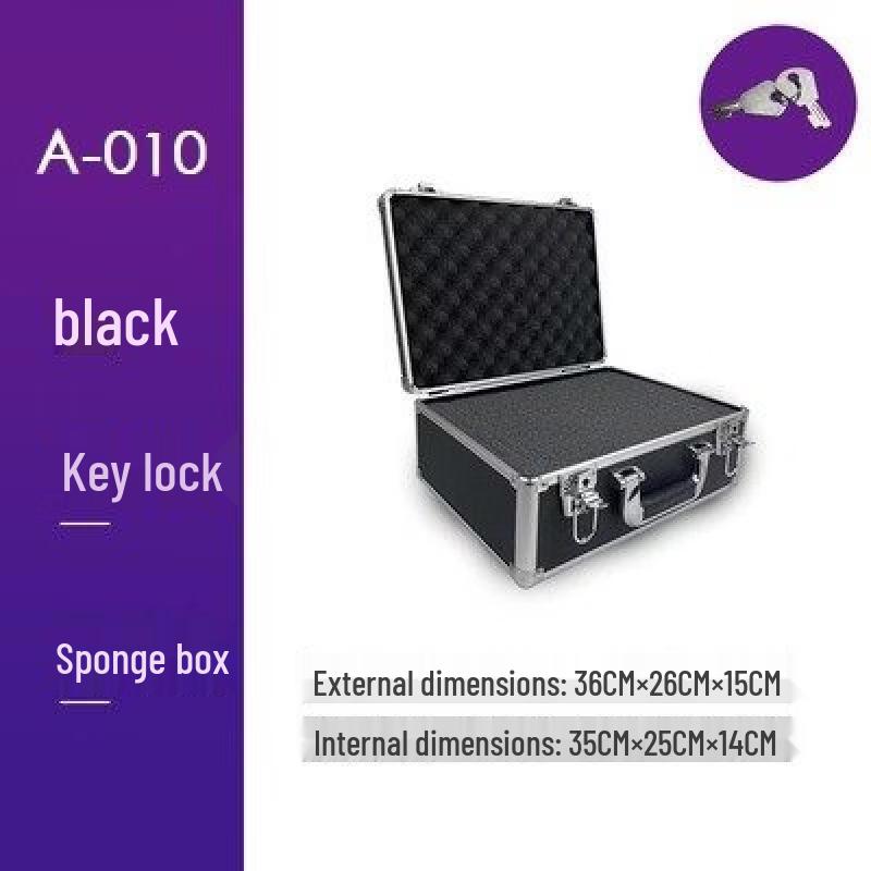 

Jun Ding Ying A010 Black Portable Aluminum Alloy Tool Case