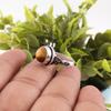 Yellow Tiger's Eye Ring, 925 Solid Sterling Silver Gemstone Jewelry, Handmade Ring, For Thanksgiving