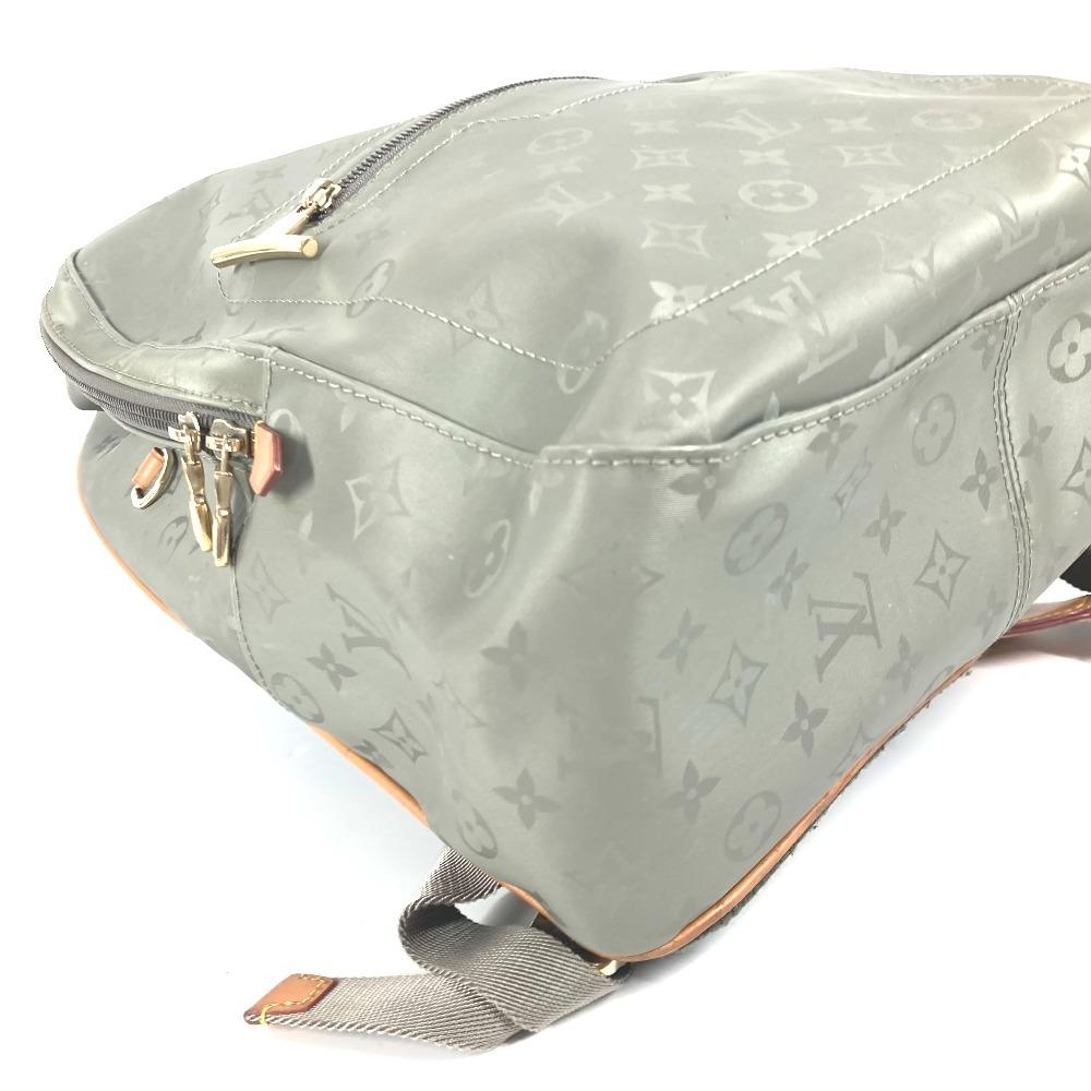 Louis Vuitton M43882 Monogram Titanium Backpack PM Canvas Beige